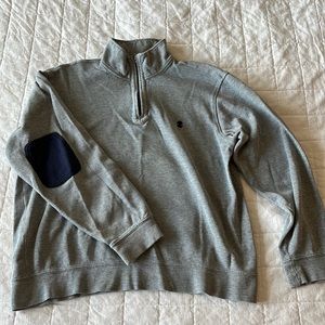 IZOD Grey quarter zip